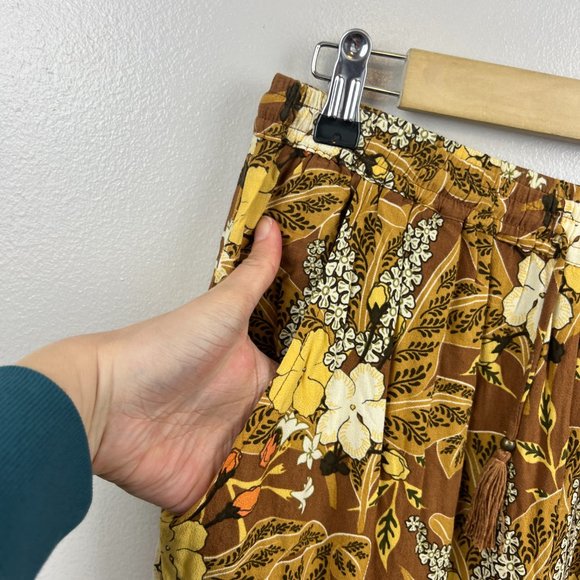 Spell Brown Floral Wide Leg Pants - Picture 4 of 13